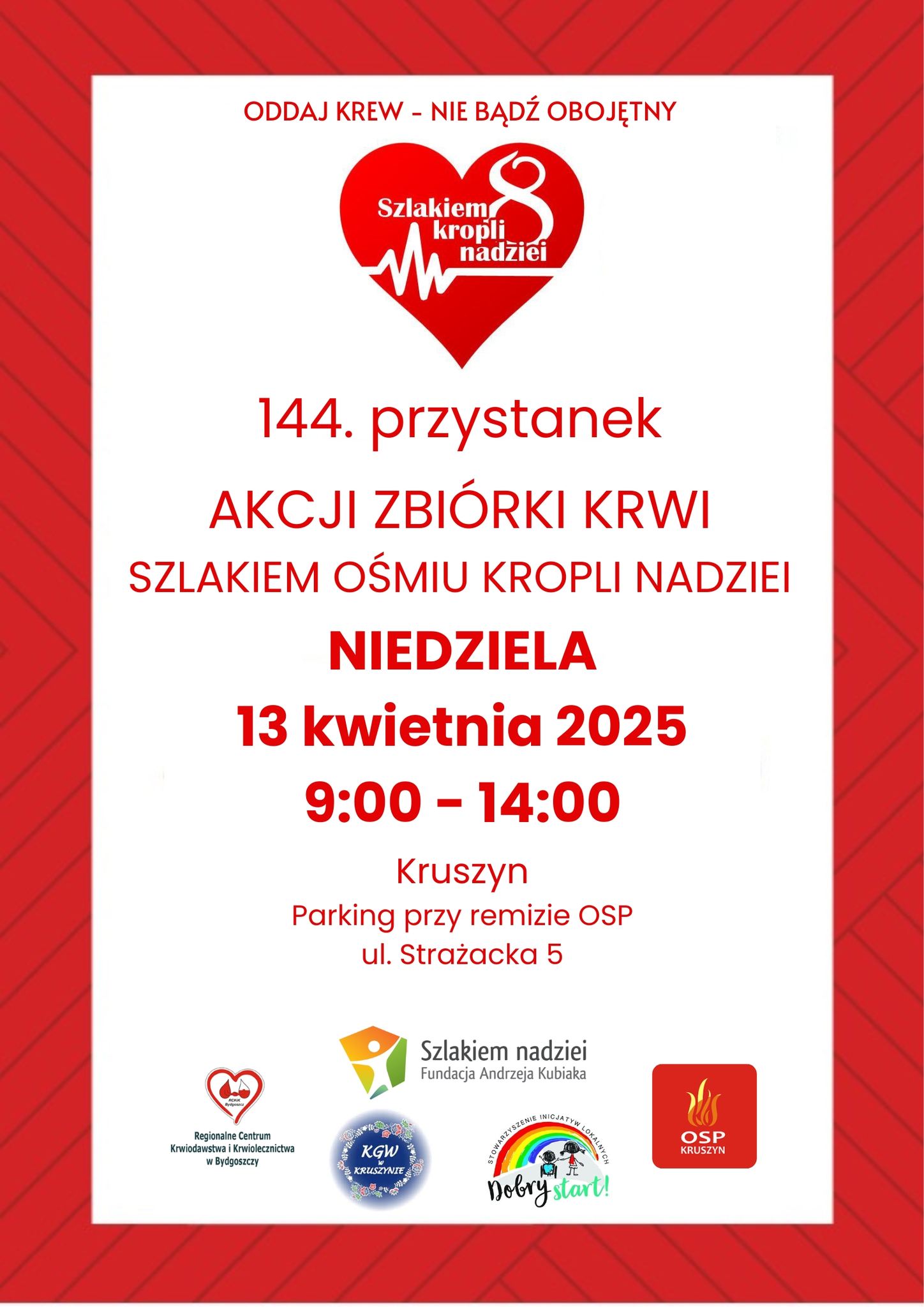 Zbiórka krwi w Kruszynie
